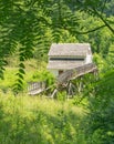 SloneÃ¢â¬â¢s Grist Mill Ã¢â¬â Explore Park, Roanoke, Virginia, USA Royalty Free Stock Photo